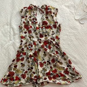 Floral romper